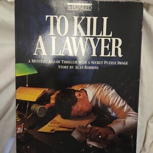 Bepuzzled TO KILL A LAWYER Mystery 500 pce Jigsaw Puzzle Game new unopened 1993